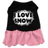 Mirage Pet Products Mirage I Love Snow Screen Print Jurk