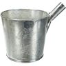 Kerbl Jaucheschep, 29871, Verzinkt, 35,0 L x 22,6 H x 23,8 W CM, Zilver