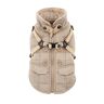 Puppia Wilkes Winter Fleece Vest, XL, Beige