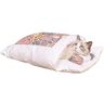 xihan123 Kat Cave Puppy Bed Pluche Hond Bed Hond Cave Bed Pluizige Kat Bed Warm Hond Bed Hond Slaapzakken Huisdier Bedden Voor Honden Luxe Hond Bed M,pink