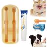 ELicna Nanoflex Pet Toothbrush with Tongue Scraper, Nanoflex Pet Toothbrush, Flexibrush Pet Toothbrush, Flexibrush Pet Toothbrush with Tongue Scraper, Zentric Dog Toothbrush
