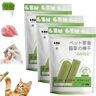 KJSAGFIUGF Cat Grass Sticks, Cat Grass Teething Stick, Cat Grass Teething Sticks for Indoor Cats, Cat Grass Chew Stick, Natural Grass Molar Rod Cat Toy Teeth Cleaner (3 Bag(18pcs))