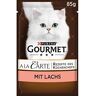 Gourmet PURINA  A la Carte Katzenfutter nass, mit Lachs und Gemüse, 26er Pack (26 x 85g)