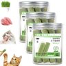 KJSAGFIUGF Cat Grass Sticks, Cat Grass Teething Stick, Cat Grass Teething Sticks for Indoor Cats, Cat Grass Chew Stick, Natural Grass Molar Rod Cat Toy Teeth Cleaner (3 Bottle(30pcs))