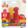 Nylabone Cheeseburger van Apple Smaak Extreme Kauwen Twin Pack