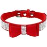 ETOPARS Strass Hondenhalsband, Leuke Oogverblindende Strass Halsband voor Honden, Kristallen Diamant Hond Kat Kraag, Halsbanden voor Huisdieren met Strass Steentjes