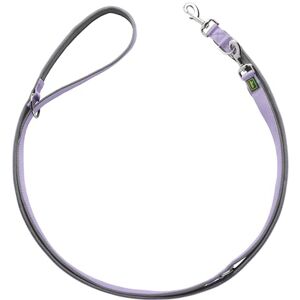 DOG SPORT HUNTER - Verstelbare neopreen hondenriem lavendel/grijs - Hondenriem DOG SPORT HUNTER - Verstelbare neopreen hondenriem lavendel/grijs - Hondenriem