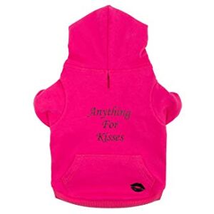 Ancol Pink Kisses Honden Hoodie Groot - Dog Hoodie Ancol Pink Kisses Honden Hoodie Groot - Dog Hoodie