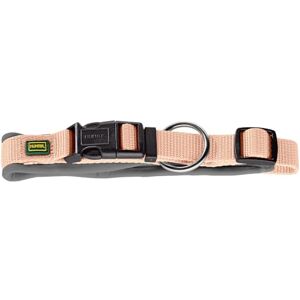 HUNTER Hondenhalsband NEOPREN VARIO PLUS, Kleur: perzik/grijs, slijtvast nylon, neopreenpolster, traploos verstelbaar, met trekontlasting, onderhoudsvriendelijk, comfortabel, Maat: M-L/2, 0 HUNTER Hondenhalsband NEOPREN VARIO PLUS, Kleur: perzik/grijs, slijtvast nylon, neopreenpolster, traploos verstelbaar, met trekontlasting, onderhoudsvriendelijk, comfortabel, Maat: M-L/2, 0
