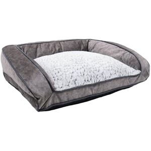 Rosewood Grijze Luxe Pluchebank - Medium - 74cm Rosewood Grijze Luxe Pluchebank - Medium - 74cm