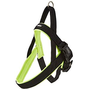 Nobby NORWEGER servies "Mesh Preno" neon geel, M-L(L: 50-64 cm+42 cm; B: 25/35 mm)