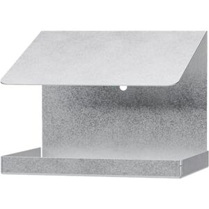 Alberts 355098 Vogelhuisje met schuin dak Stalen nestkastje in verschillende trendy kleuren Vogelnestje om op te hangen of neer te zetten Afmeting 120 x 150 x 120 mm Alberts 355098 Vogelhuisje met schuin dak Stalen nestkastje in verschillende trendy kleuren Vogelnestje om op te hangen of neer te zetten Afmeting 120 x 150 x 120 mm