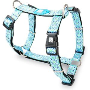 Max & Molly Retro Blue Hondenharnas - Hondenharnas Max & Molly Retro Blue Hondenharnas - Hondenharnas