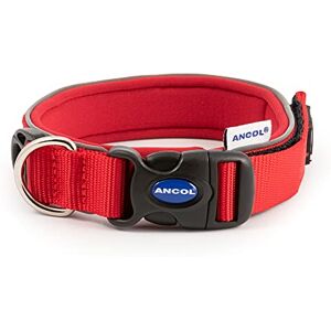 Ancol Rode Nylon Opvulbare Halsband - Halsbanden Ancol Rode Nylon Opvulbare Halsband - Halsbanden