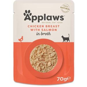 Applaws Kippen Zalm Bouillon Kattenvoer - Kattenvoer Applaws Kippen Zalm Bouillon Kattenvoer - Kattenvoer