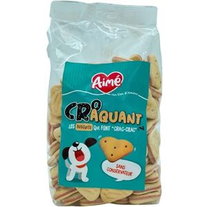 Aime Hartvormige Hondensnack - 500g Verpakking Aime Hartvormige Hondensnack - 500g Verpakking