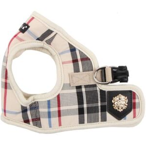 Puppia Junior Vest Beige Geruit Hondengordel - Hondengordel Puppia Junior Vest Beige Geruit Hondengordel - Hondengordel