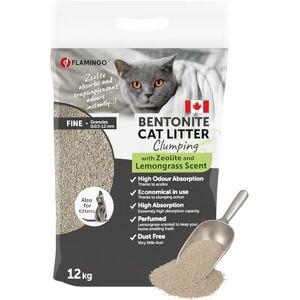 Flamingo Citroengras Kattenbakvulling - Cat Litter Flamingo Citroengras Kattenbakvulling - Cat Litter