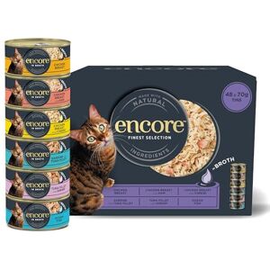 Encore Kip Vis Broth Natvoer voor Katten Encore Kip Vis Broth Natvoer voor Katten