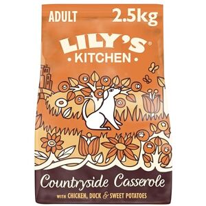 Lily's Kitchen Kip, eend & zoete aardappel Landelijk Stoofpotje Natuurlijk Graanvrij Hondenspeciaalvoer - 2,5 kg Lily's Kitchen Kip, eend & zoete aardappel Landelijk Stoofpotje Natuurlijk Graanvrij Hondenspeciaalvoer - 2,5 kg
