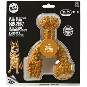 TastyBone Nylon Trio Bot - Pindakaas - Grote hond TastyBone Nylon Trio Bot - Pindakaas - Grote hond