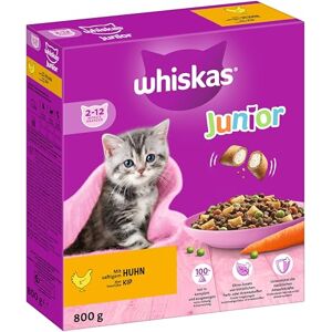 Whiskas Junior Kip Droogvoer - Kattenvoer Whiskas Junior Kip Droogvoer - Kattenvoer