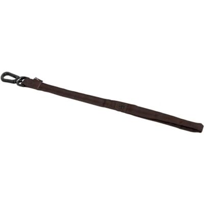 JACK AND VANILLA , Korte hondenriem, model Comfort Tube nylon, kleur bruin, maat 25 mm x 50 cm JACK AND VANILLA , Korte hondenriem, model Comfort Tube nylon, kleur bruin, maat 25 mm x 50 cm