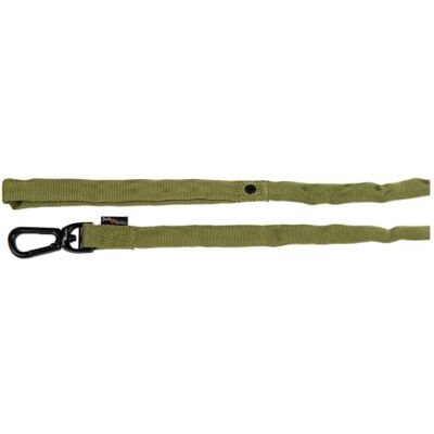 JACK AND VANILLA , Hondenriem, model Comfort Tube nylon, kleur groen, maat L, 25 mm x 122 cm JACK AND VANILLA , Hondenriem, model Comfort Tube nylon, kleur groen, maat L, 25 mm x 122 cm
