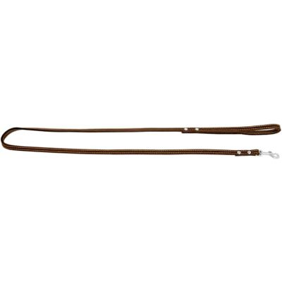 JACK AND VANILLA , Lange hondenriem, model vet leer, kleur bruin, afmetingen 16 mm x 150 cm JACK AND VANILLA , Lange hondenriem, model vet leer, kleur bruin, afmetingen 16 mm x 150 cm