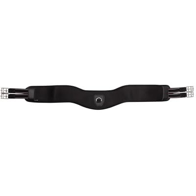 Imperial Riding Springriem IRHBasic anatomisch, noppenriem met neopreen voering en D-ring, zwart, 115 cm Imperial Riding Springriem IRHBasic anatomisch, noppenriem met neopreen voering en D-ring, zwart, 115 cm