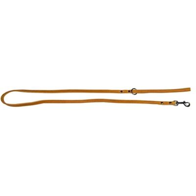 JACK AND VANILLA , Hondenriem, model Black Label, kleur cognac, afmeting 10 mm x 120 cm JACK AND VANILLA , Hondenriem, model Black Label, kleur cognac, afmeting 10 mm x 120 cm