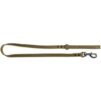 JACK AND VANILLA , Hondenriem, model Black Label, kleur: groen, afmetingen 16 mm x 100 cm JACK AND VANILLA , Hondenriem, model Black Label, kleur: groen, afmetingen 16 mm x 100 cm