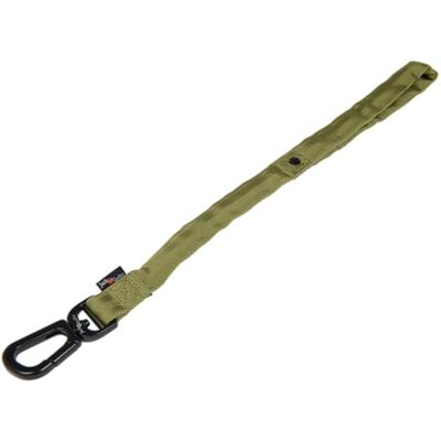 JACK AND VANILLA , Korte hondenriem, model Comfort Tube nylon, kleur: groen, maat 25 mm x 50 cm JACK AND VANILLA , Korte hondenriem, model Comfort Tube nylon, kleur: groen, maat 25 mm x 50 cm
