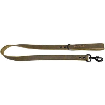 JACK AND VANILLA , Hondenriem, model Black Label, kleur: groen, afmetingen 25 mm x 100 cm JACK AND VANILLA , Hondenriem, model Black Label, kleur: groen, afmetingen 25 mm x 100 cm