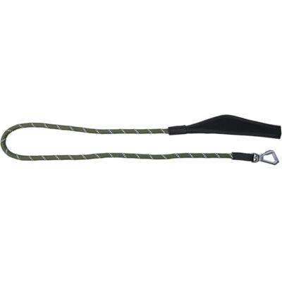 JACK AND VANILLA , Hondenriem, model Expedition, kleur olijfgroen, maat M, 9 mm x 120 cm JACK AND VANILLA , Hondenriem, model Expedition, kleur olijfgroen, maat M, 9 mm x 120 cm