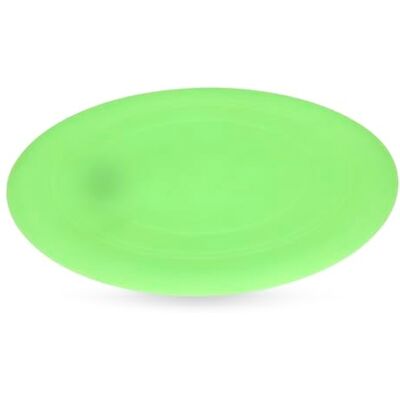 Petface Outdoor Paws Glow In The Dark siliconen frisbee hond speelgoed, 17,5 cm (Pack van 1) Petface Outdoor Paws Glow In The Dark siliconen frisbee hond speelgoed, 17,5 cm (Pack van 1)