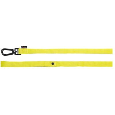 JACK AND VANILLA , Hondenriem, model Comfort Tube nylon, kleur geel, maat L, 25 mm x 122 cm JACK AND VANILLA , Hondenriem, model Comfort Tube nylon, kleur geel, maat L, 25 mm x 122 cm