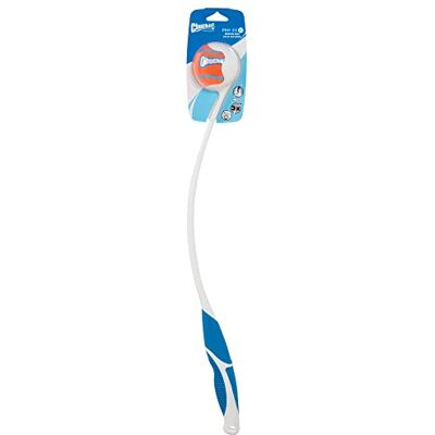 Chuckit! Pro 26L Hondenbalwerper, lengte 66 cm, inclusief grote bal (7,62 cm) voor honden van 27-45 kg Chuckit! Pro 26L Hondenbalwerper, lengte 66 cm, inclusief grote bal (7,62 cm) voor honden van 27-45 kg