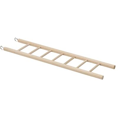 Savic Houten speelgoed vogel ladder stap 7-30x7cm Savic Houten speelgoed vogel ladder stap 7-30x7cm