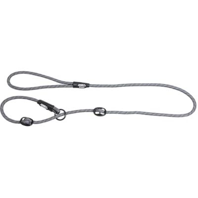JACK AND VANILLA Luminous Dots Wurgriem voor honden, riem met lichtgevende punten, hoge zichtbaarheid voor wandelen, uitstapjes, kleur: grijs, afmetingen 8 mm x 140 cm JACK AND VANILLA Luminous Dots Wurgriem voor honden, riem met lichtgevende punten, hoge zichtbaarheid voor wandelen, uitstapjes, kleur: grijs, afmetingen 8 mm x 140 cm
