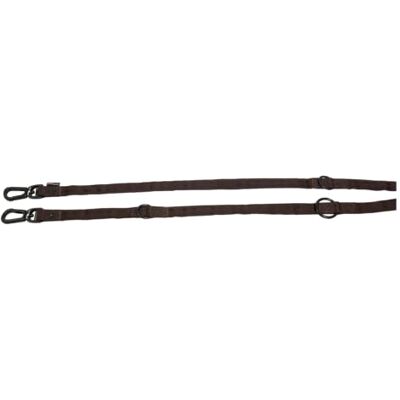 JACK AND VANILLA , Trainingslijn voor honden, model Comfort Tube nylon, kleur bruin, afmetingen 20 mm x 200 cm JACK AND VANILLA , Trainingslijn voor honden, model Comfort Tube nylon, kleur bruin, afmetingen 20 mm x 200 cm
