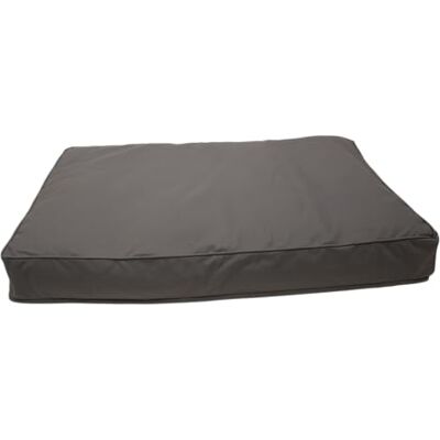 JACK AND VANILLA , Hondenbed, modern en comfortabel design, zachte bekleding, wasbaar, duurzaam, ideaal voor alle rassen, maat L, grijs, model Timeless Memphis JACK AND VANILLA , Hondenbed, modern en comfortabel design, zachte bekleding, wasbaar, duurzaam, ideaal voor alle rassen, maat L, grijs, model Timeless Memphis