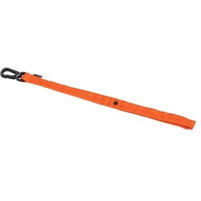JACK AND VANILLA , Korte hondenriem, model Comfort Tube nylon, kleur: oranje, maat 25 mm x 50 cm JACK AND VANILLA , Korte hondenriem, model Comfort Tube nylon, kleur: oranje, maat 25 mm x 50 cm