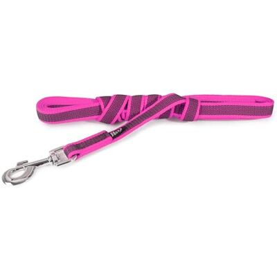 JULIUS K-9 Julius-K9, 216GM-PN-3 Color & Gray Gumed Lood Roze Grijs 20 mm * 3 m zonder lus, max. voor 50 kg honden JULIUS K-9 Julius-K9, 216GM-PN-3 Color & Gray Gumed Lood Roze Grijs 20 mm * 3 m zonder lus, max. voor 50 kg honden