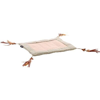 Rusty Kat Speelmat met Veertjes - 44x34cm Rusty Kat Speelmat met Veertjes - 44x34cm