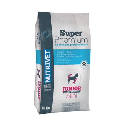 Nutrivet Super Premium Junior Hondenvoer - Voor jonge en kleine rassen Nutrivet Super Premium Junior Hondenvoer - Voor jonge en kleine rassen