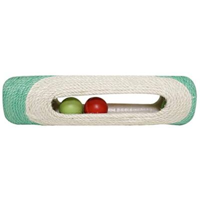 Aimé Aime Krabpaal XXL tube mint + 3 ballen 29 cm 1 stuk Aimé Aime Krabpaal XXL tube mint + 3 ballen 29 cm 1 stuk