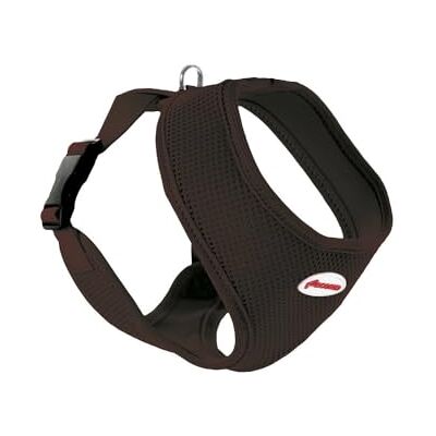 Record Hondenharnas Fast Dog Gemaakt van zacht, flexibel en ademend nylon Bevestiging voor metalen hondenriem Kleur Zwart Maat XS Omtrek 23-28 cm Record Hondenharnas Fast Dog Gemaakt van zacht, flexibel en ademend nylon Bevestiging voor metalen hondenriem Kleur Zwart Maat XS Omtrek 23-28 cm