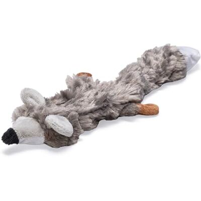 Beeztees Flatinos Fuchs - Hondenspeelgoed, 52cm, Grijs Beeztees Flatinos Fuchs - Hondenspeelgoed, 52cm, Grijs