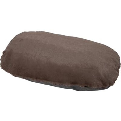 JACK AND VANILLA , Comfortabel ovaal dierenkussen, modern en elegant design, afmetingen 105 x 68 x 35 cm, ideaal voor grote dieren, kleur donkergrijs, maat XXL, model Nimba JACK AND VANILLA , Comfortabel ovaal dierenkussen, modern en elegant design, afmetingen 105 x 68 x 35 cm, ideaal voor grote dieren, kleur donkergrijs, maat XXL, model Nimba